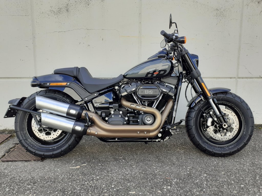 Harley Davidson Fat Bob® 114 vivid black